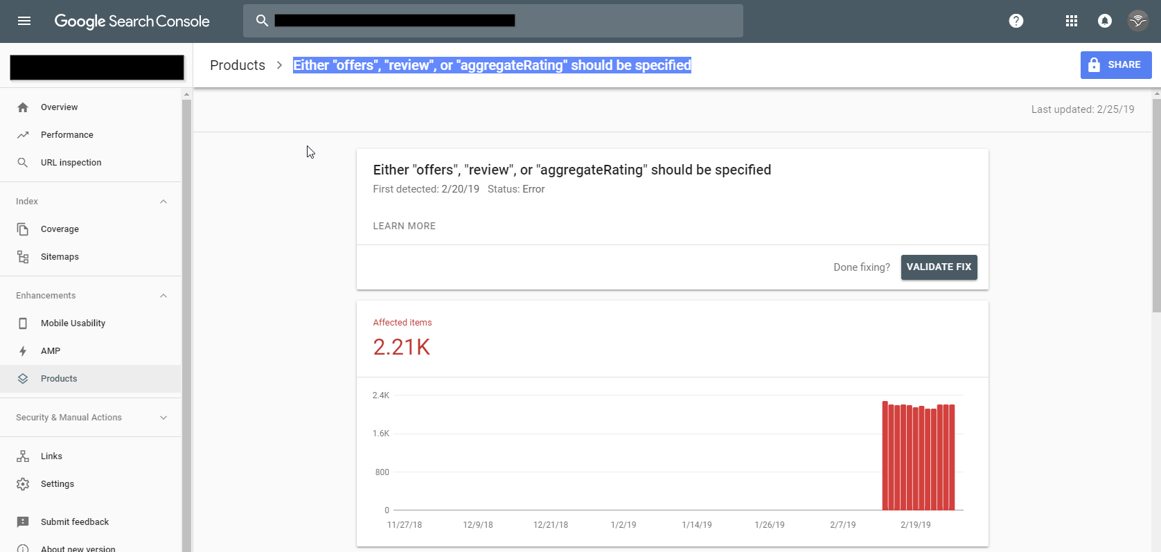 Google Search Console Schema Error: "Either "offers", "review", or "aggregateRating" should be specified"