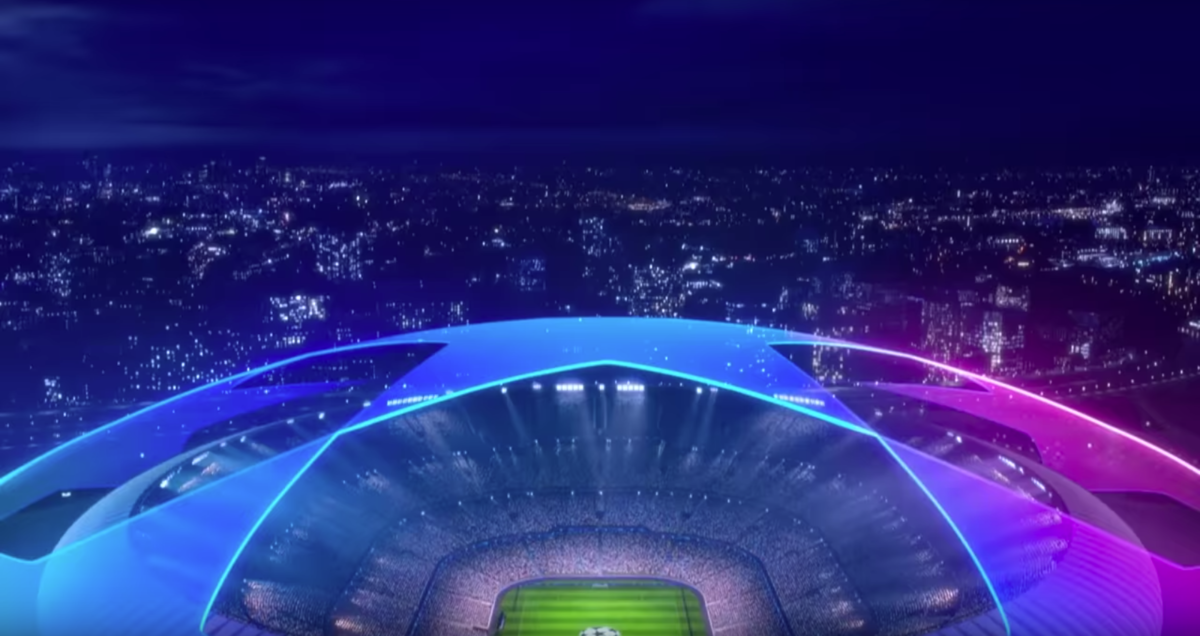 UEFA Champions League opening sequence