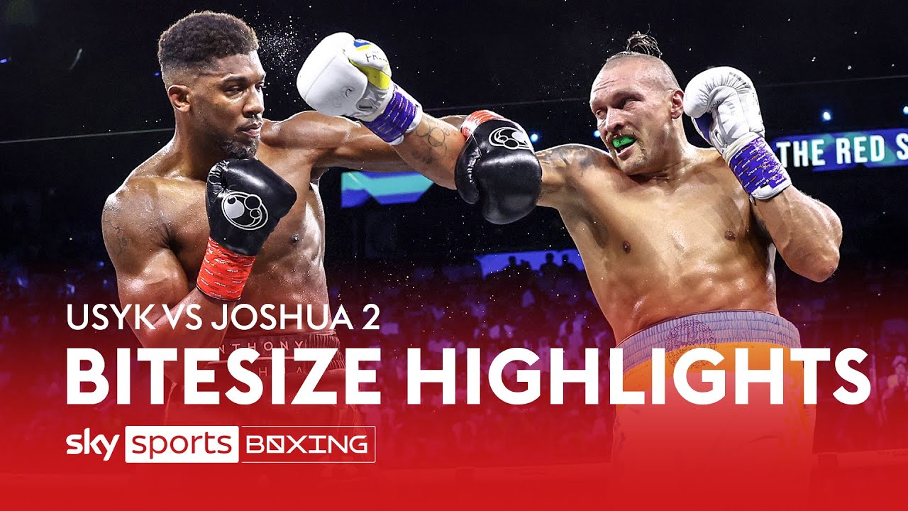 Usyk v Joshua 2 - Big Fight Highlights image 2