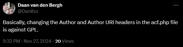 Is WordPress.org Breaching the GPL with their latest SCF Plugin? 1 Is WordPress.org Breaching the GPL with their latest SCF Plugin? image 1
